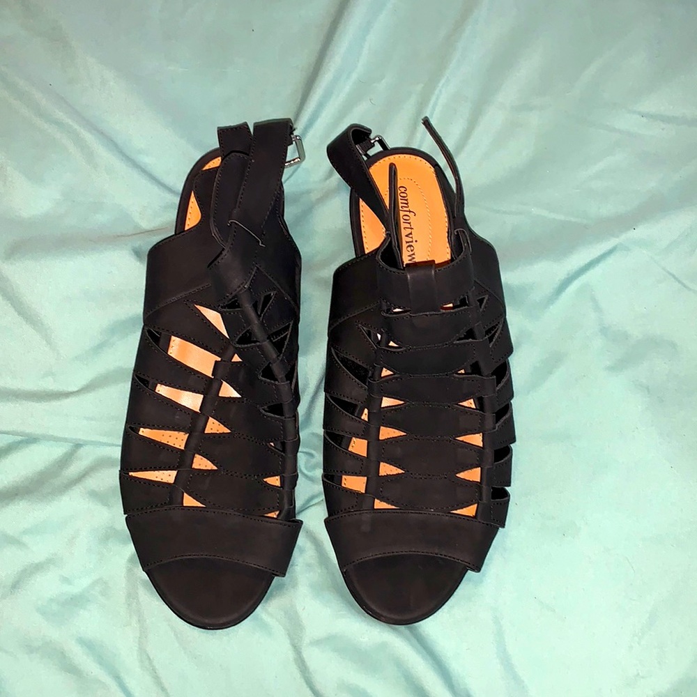 Black sandals